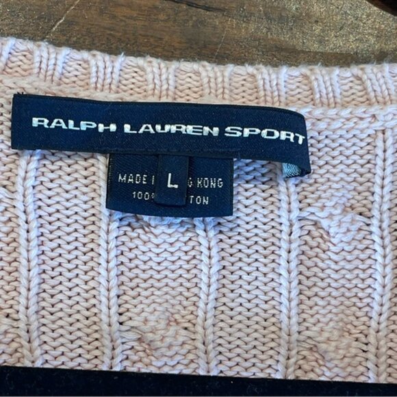 Ralph Lauren Sport light pink sweater - Picture 10 of 10